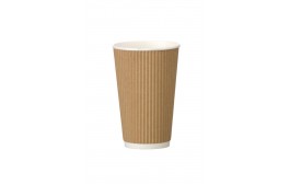 Triple Wall Kraft Ripple Paper Cup