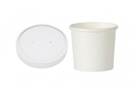 White Combi Container & Lid