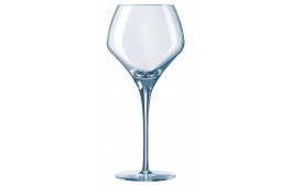 Open Up Round Wine Glass