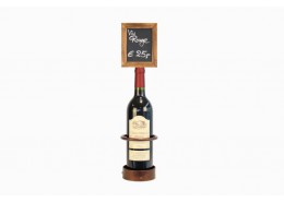 Wine Bottle Chalk Board Display