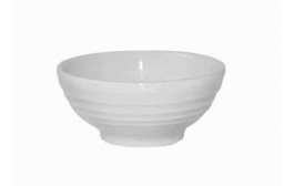 Bit On The Side Ripple White Snack Bowl