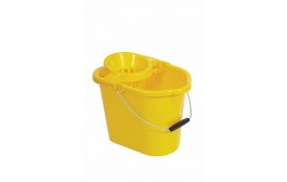 Yellow Mop Bucket & Squeezer