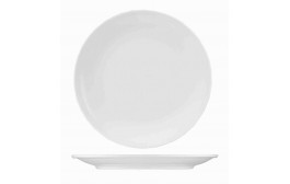 Menu Porcelain Coupe Plate