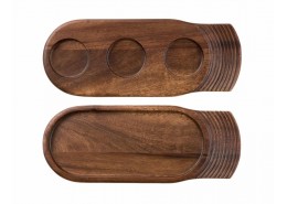 Medium Single Handled Wooden Tray