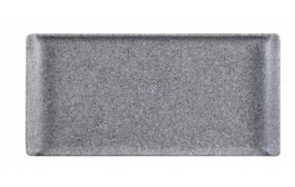 Granite Melamine Rectangular Buffet Tray