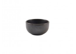 Terra Porcelain Black Round Bowl