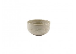 Terra Porcelain Grey Round Bowl