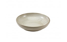 Terra Porcelain Grey Coupe Bowl