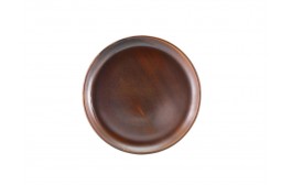 Terra Porcelain Rustic Copper Coupe Plate
