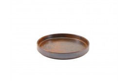 Terra Porcelain Rustic Copper Presentation Plate