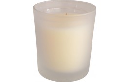 Duni Candle Glasses Switch & Shine Solid Frosted Cream