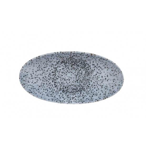 Mineral Blue Chefs' Oval Plate