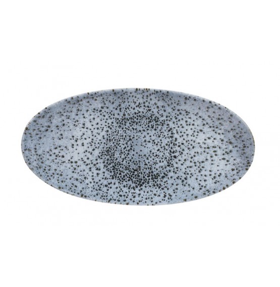 Mineral Blue Chefs' Oval Plate