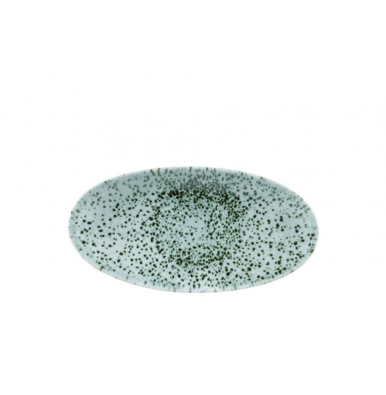 Mineral Green Chefs' Oval Plate