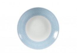 Isla Ocean Blue Deep Coupe Plate