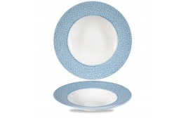 Isla Ocean Blue Wide Rim Bowl