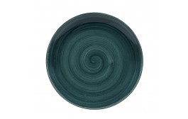 Patina Rustic Teal Coupe Plate