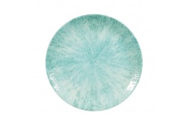 Stone Aquamarine Coupe Plate