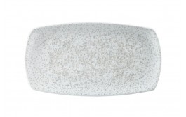 Menu Shades Caldera Chalk White Large Rectangular Plate