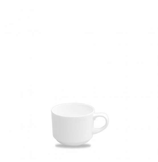 Alchemy White Stacking Tea Cup