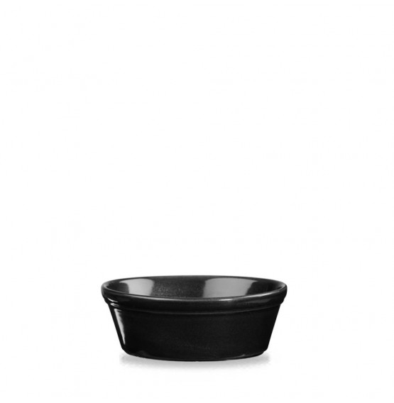 Cookware Oval Pie Dish Black