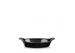 Cookware Small Round Eared Dish Black