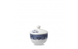 Vintage Prints Blue Willow Sugar Bowl Lid