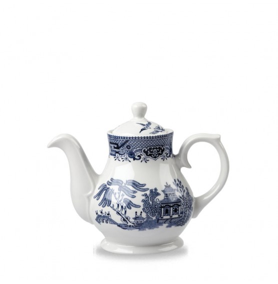 Vintage Prints Blue Willow Sandringham Tea/Coffee Pot