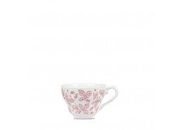 Vintage Prints Cranberry Bramble Georgian Teacup