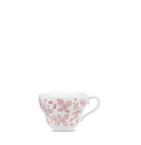 Vintage Prints Cranberry Bramble Georgian Teacup