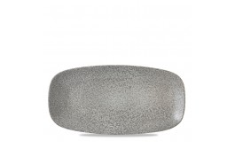 Evo Origins Natural Grey Chefs' Oblong Plate