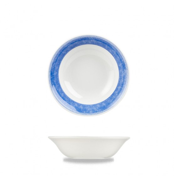 New Horizons Blue Oatmeal Bowl