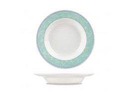 New Horizons Green Classic Rimmed Soup