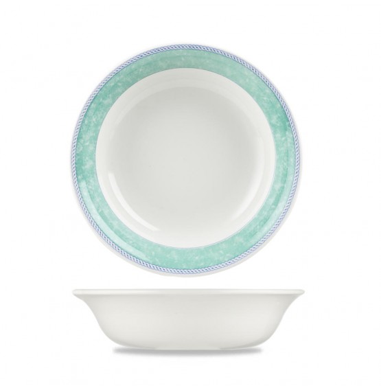 New Horizons Green Serving Bowl