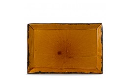 Harvest Brown Rectangular Tray