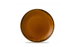 Harvest Brown Coupe Plate