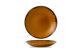 Harvest Brown Deep Coupe Plate