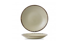 Harvest Linen Deep Coupe Plate