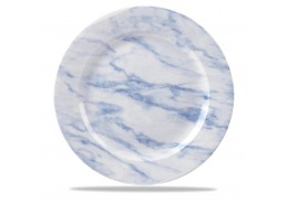 Textured Prints Blue Marble Plate