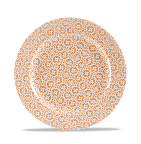 Moresque Orange Plate