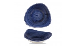 Patina Cobalt Blue Triangle Bowl