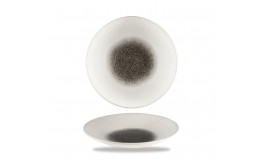 Bamboo Quartz Black Deep Coupe Plate