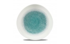 Raku Jade Green Organic Round Plate