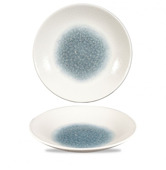 Isla Topaz Blue Deep Coupe Plate