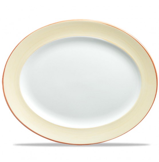 Sahara Oval Rimmed Dish