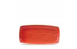 Stonecast Berry Red Oblong Plate