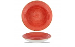 Stonecast Berry Red Large Coupe Bowl