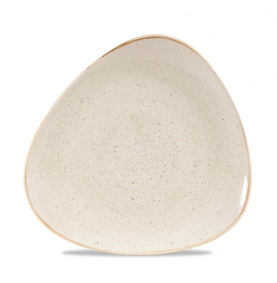 Stonecast Nutmeg Cream Triangle Plate