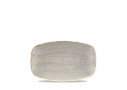 Stonecast Peppercorn Grey Chefs' Oblong Plate No.1