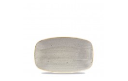 Stonecast Peppercorn Grey Chefs' Oblong Plate No.1